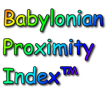 babylonian proximity index ™ 